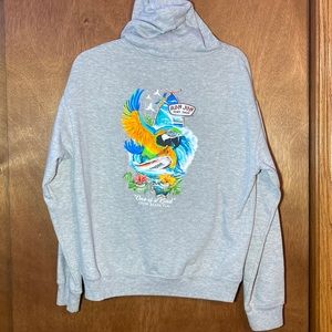 Ron Jon surf parrot hoodie